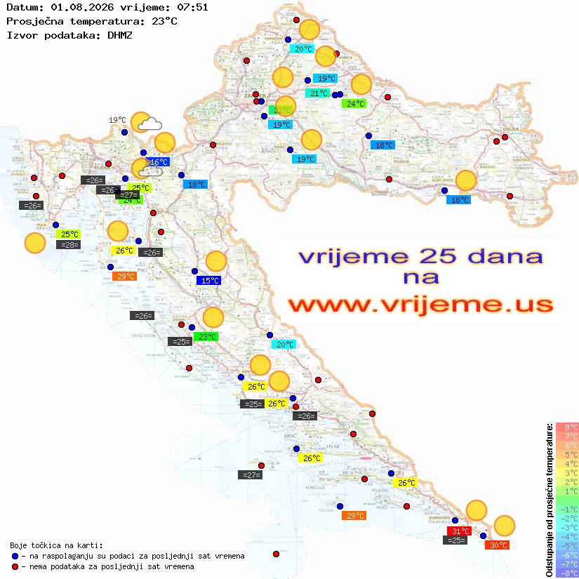 Vrijeme danas