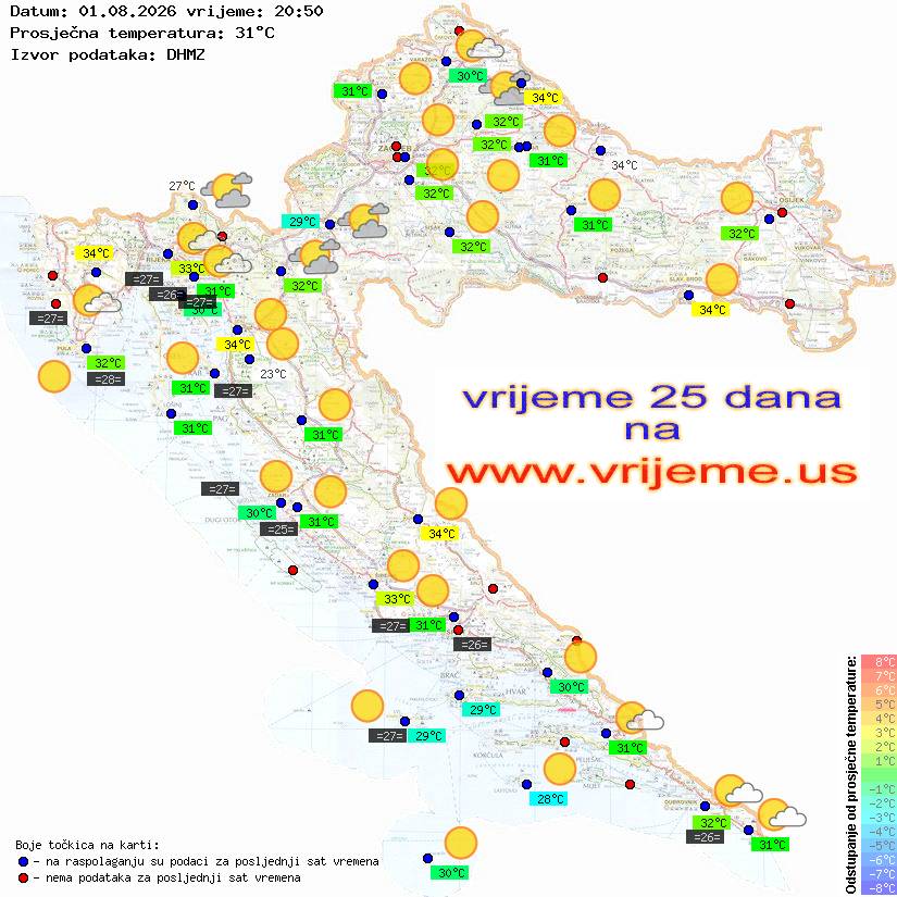 Vrijeme danas