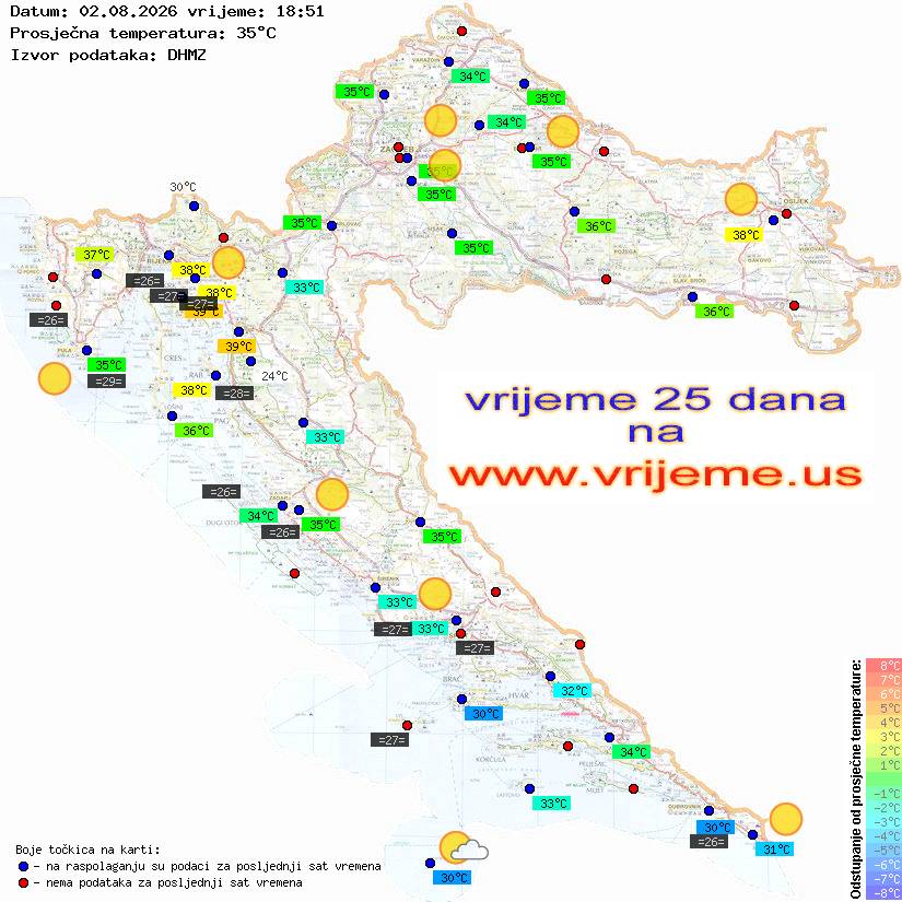 Vrijeme danas
