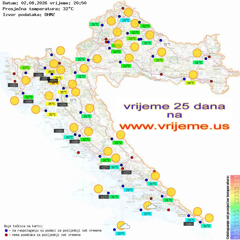 Vrijeme danas