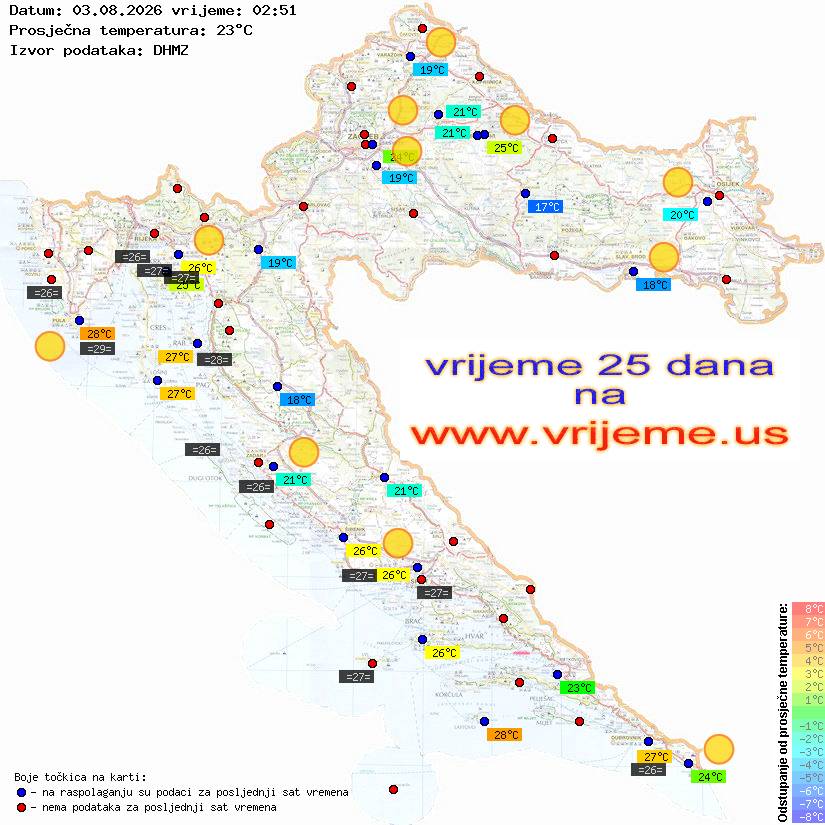 Vrijeme danas