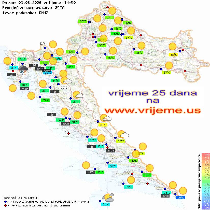 Vrijeme danas