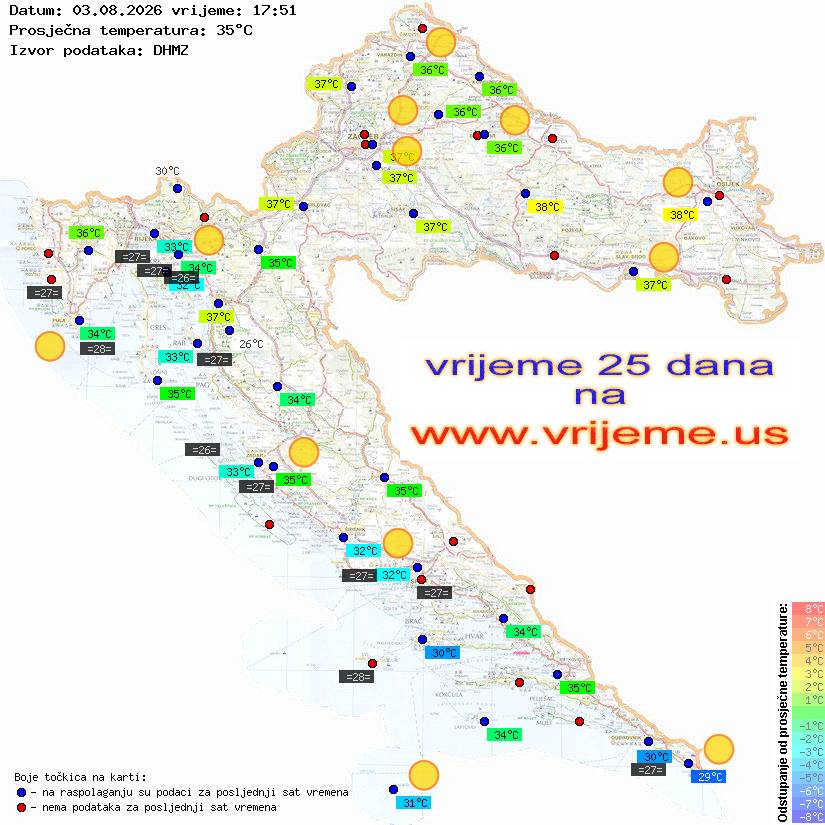 Vrijeme danas