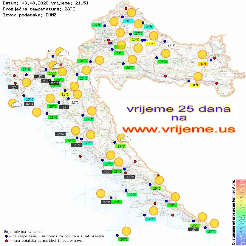 Vrijeme danas