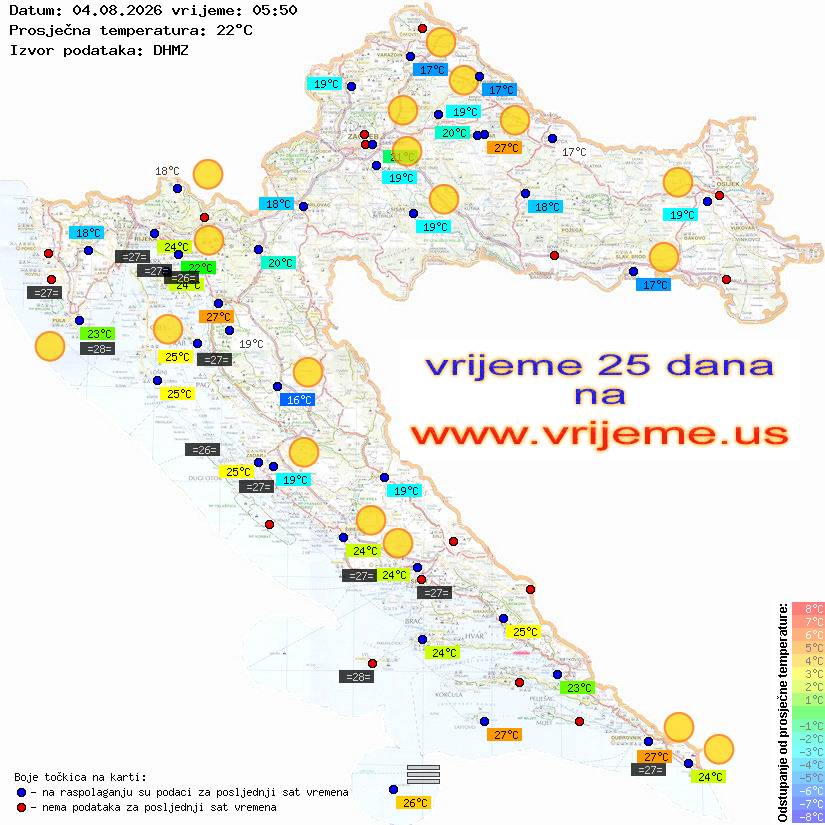 Vrijeme danas