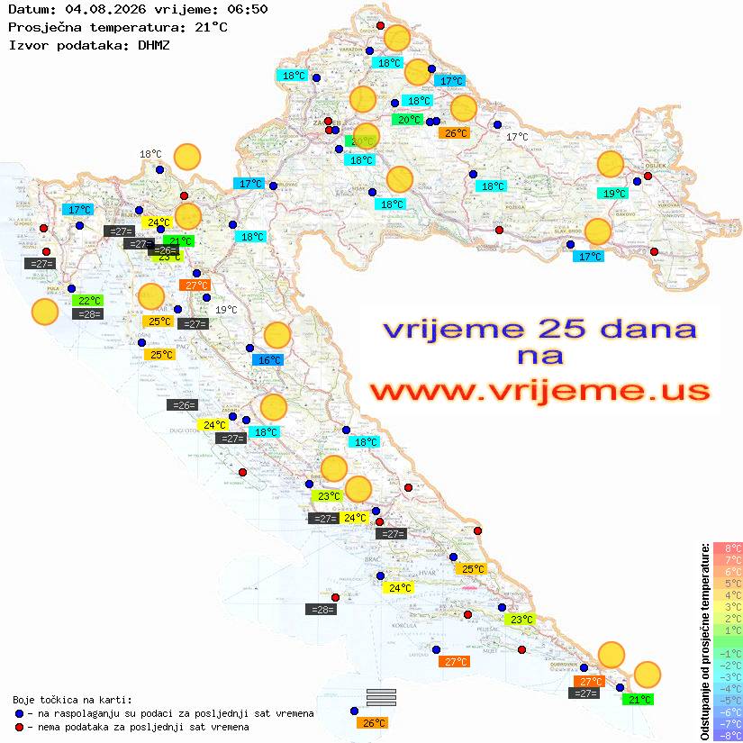 Vrijeme danas