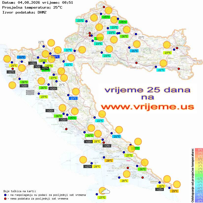 Vrijeme danas