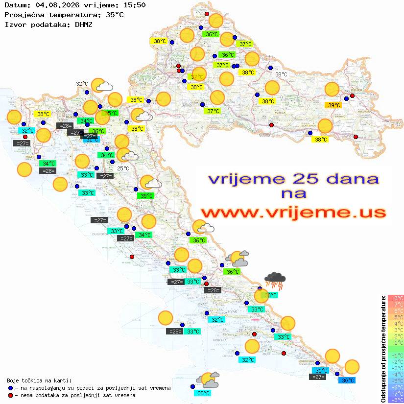Vrijeme danas