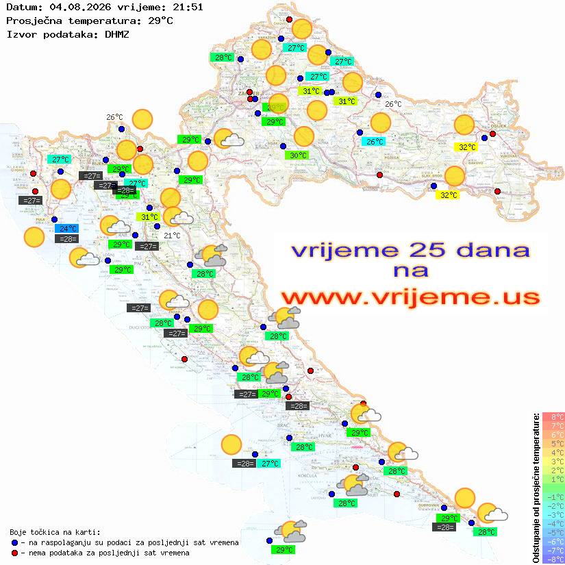 Vrijeme danas