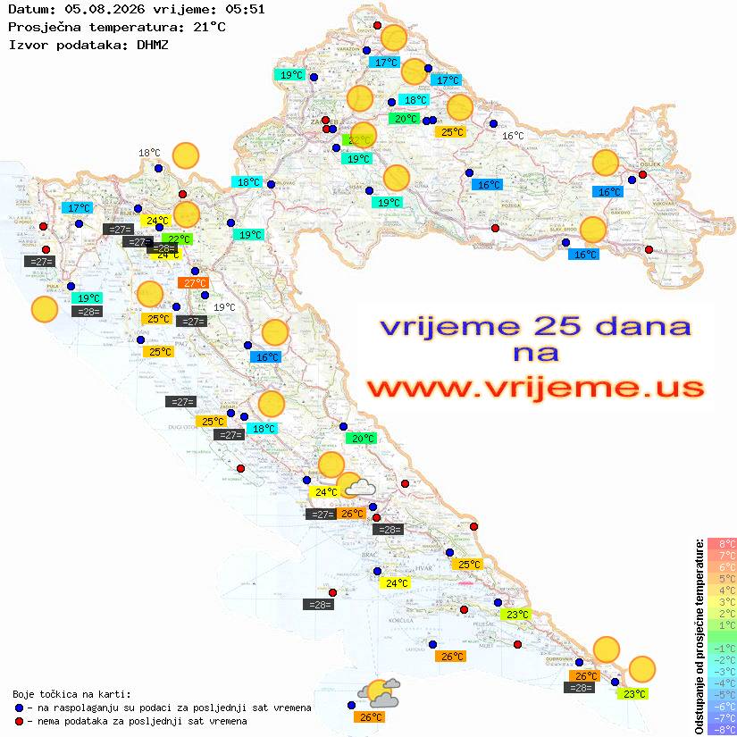 Vrijeme danas