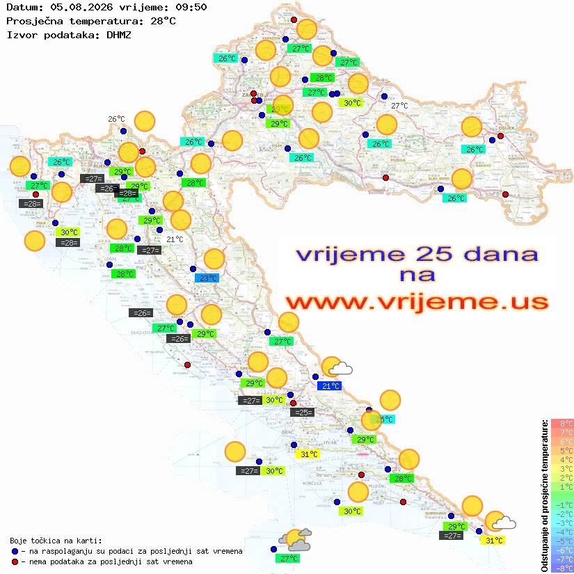 Vrijeme danas