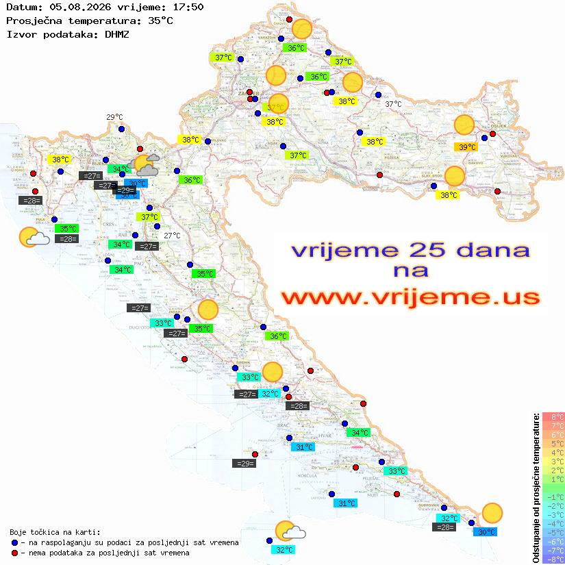 Vrijeme danas
