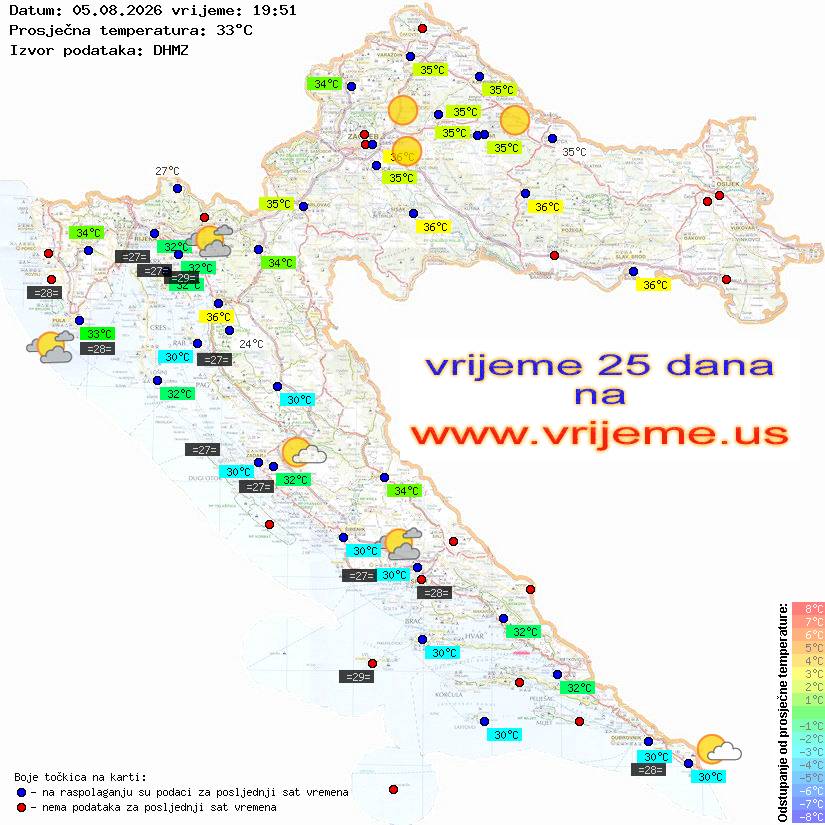 Vrijeme danas