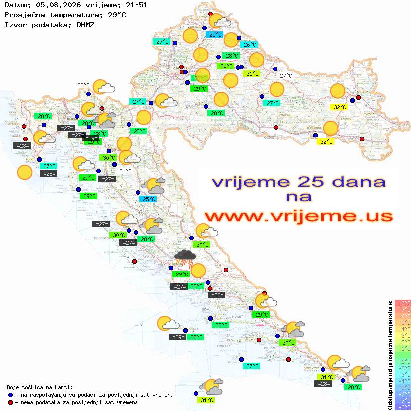 Vrijeme danas
