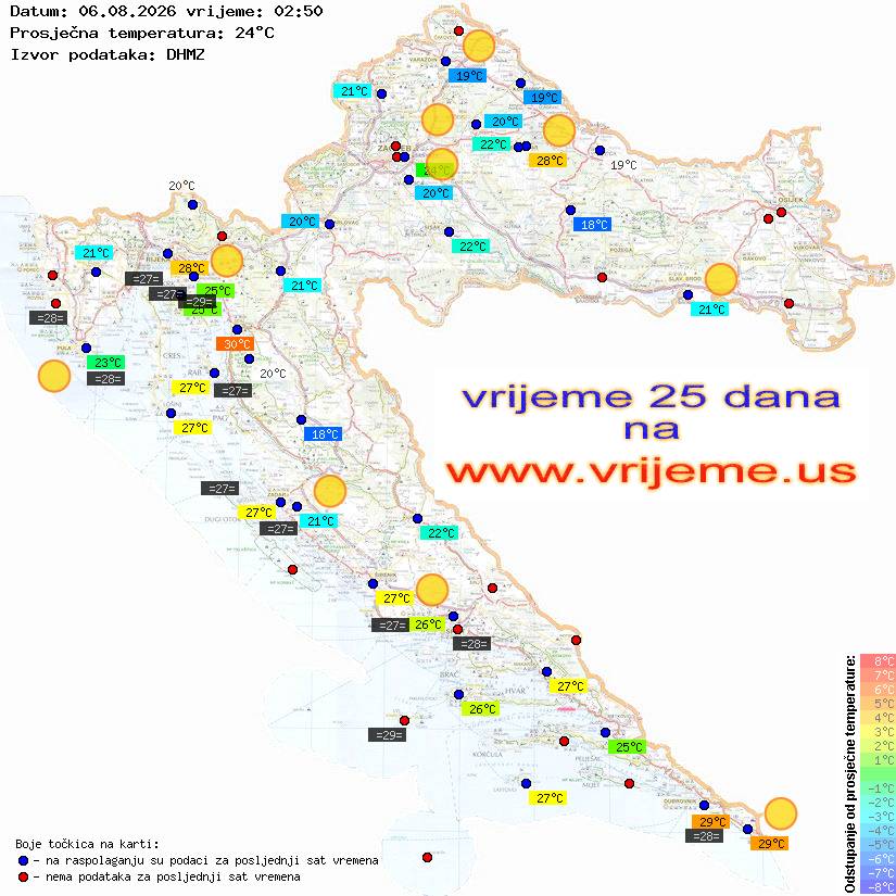 Vrijeme danas