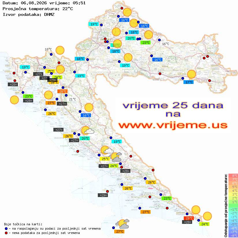 Vrijeme danas