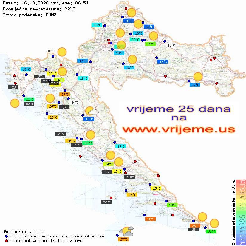 Vrijeme danas