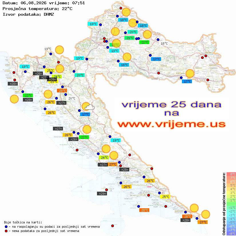 Vrijeme danas