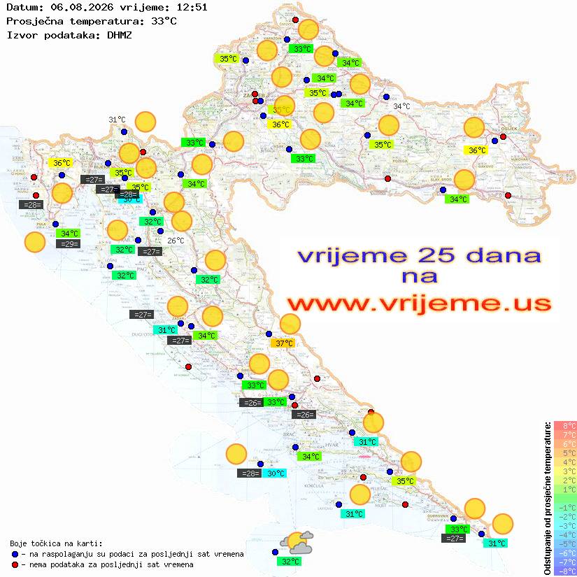 Vrijeme danas