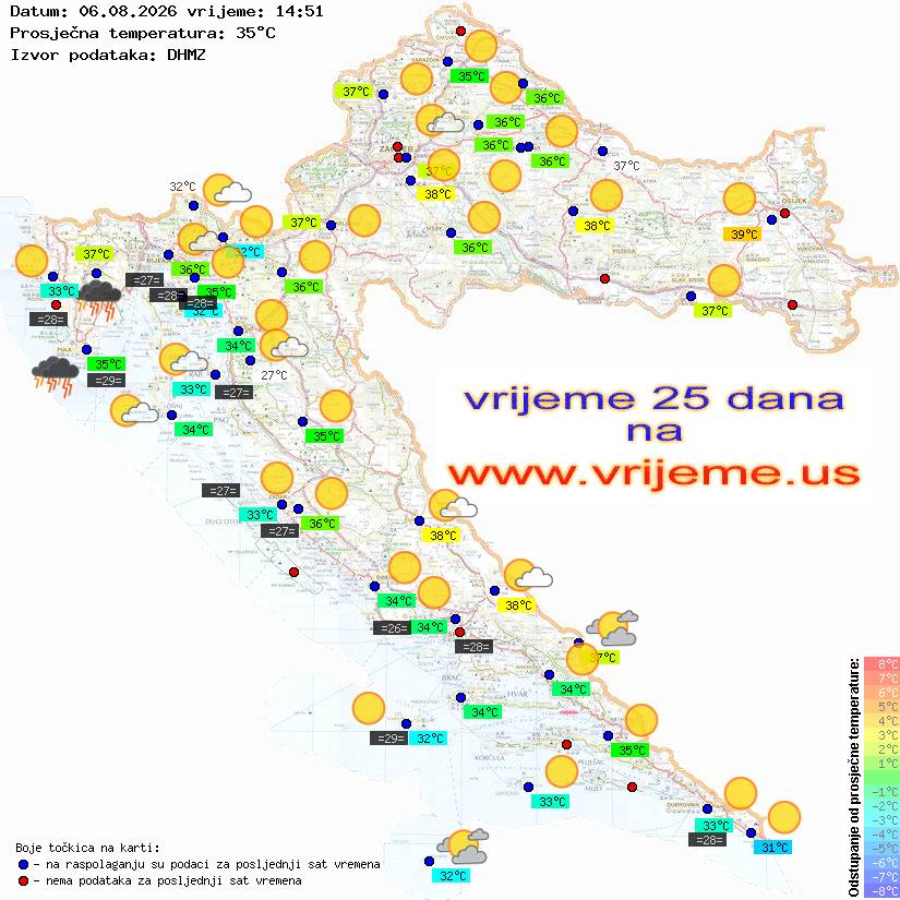 Vrijeme danas