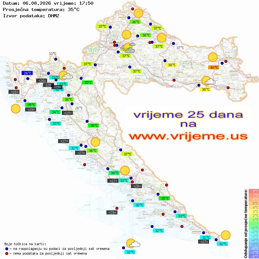 Vrijeme danas