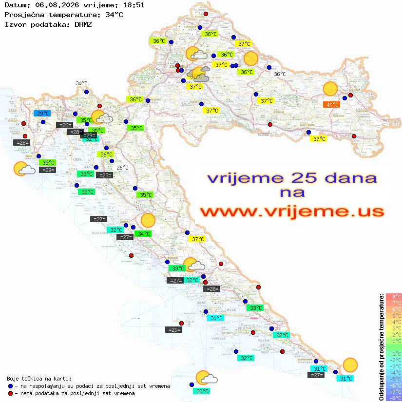 Vrijeme danas