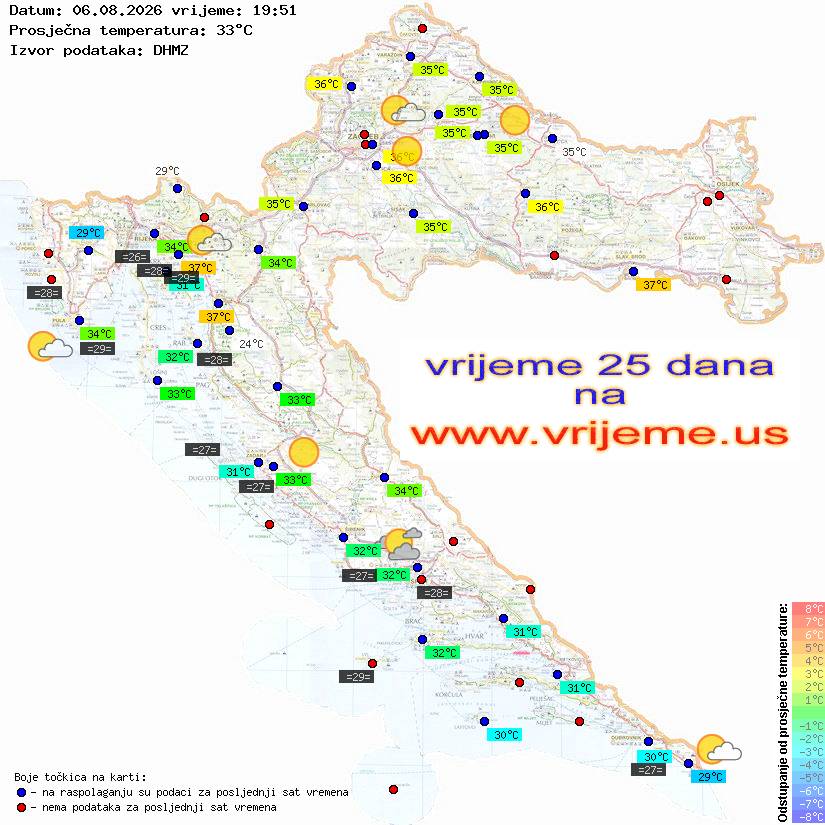 Vrijeme danas