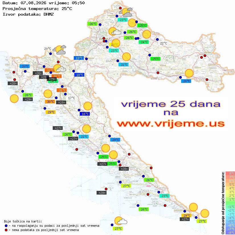 Vrijeme danas