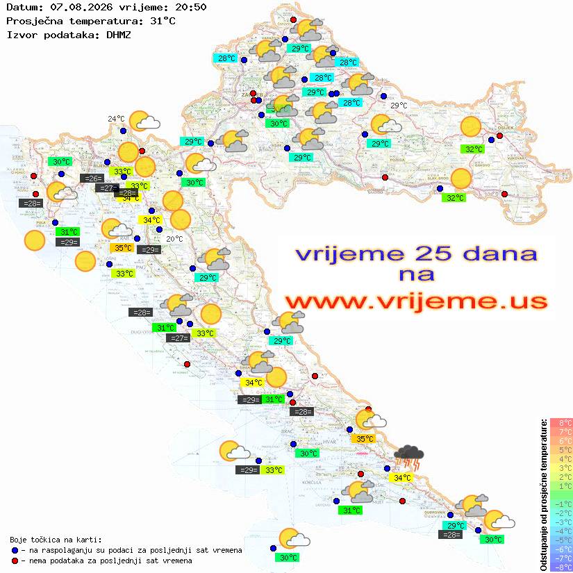Vrijeme danas