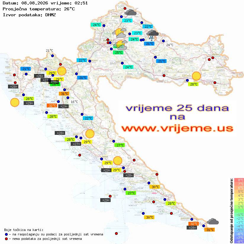 Vrijeme danas
