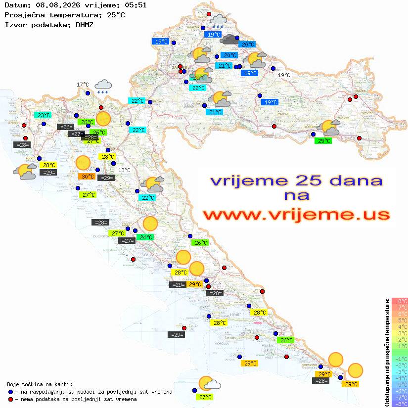 Vrijeme danas