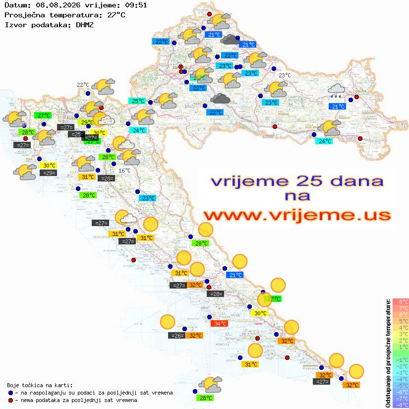 Vrijeme danas