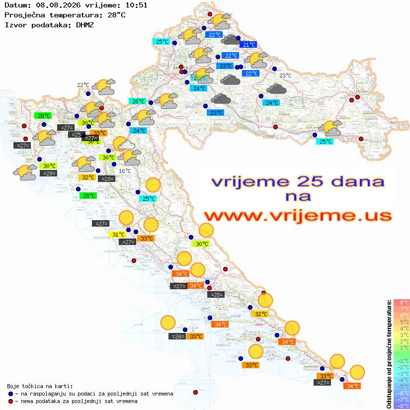 Vrijeme danas