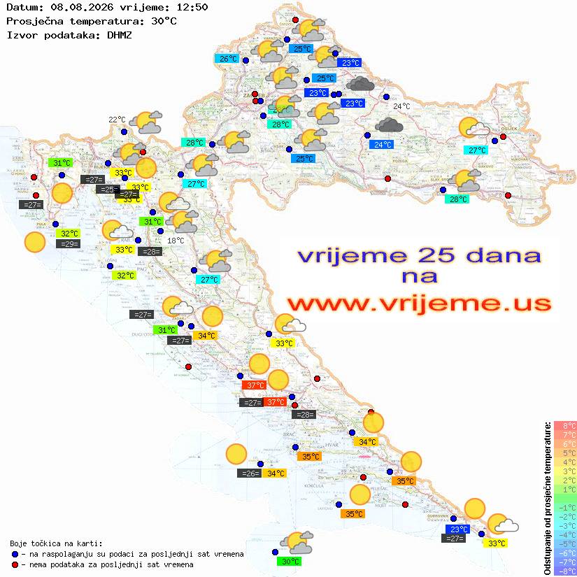 Vrijeme danas