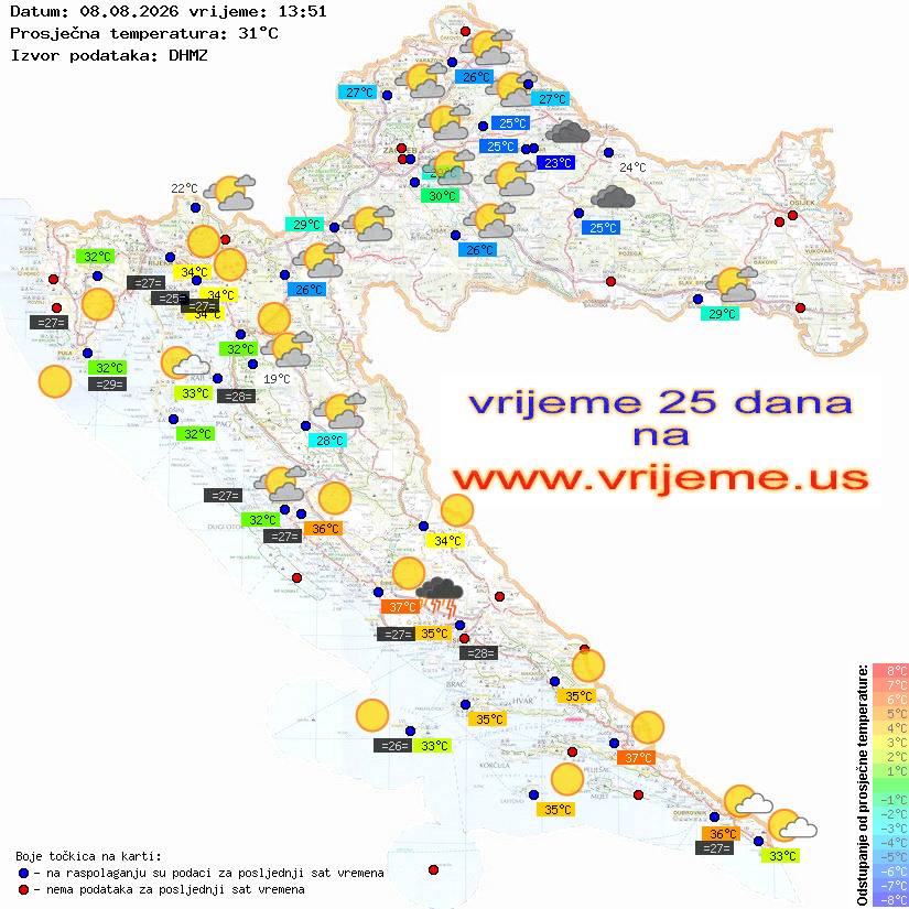 Vrijeme danas