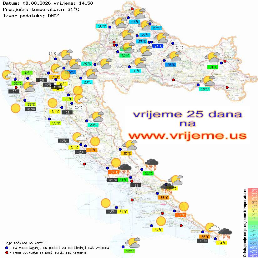 Vrijeme danas