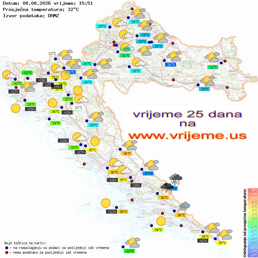 Vrijeme danas
