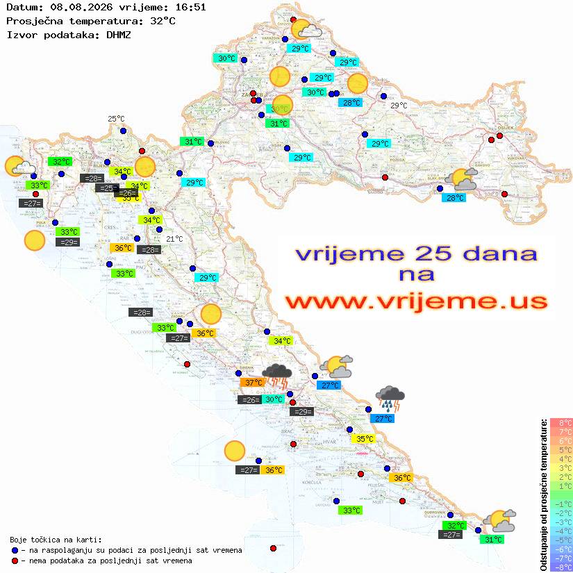 Vrijeme danas