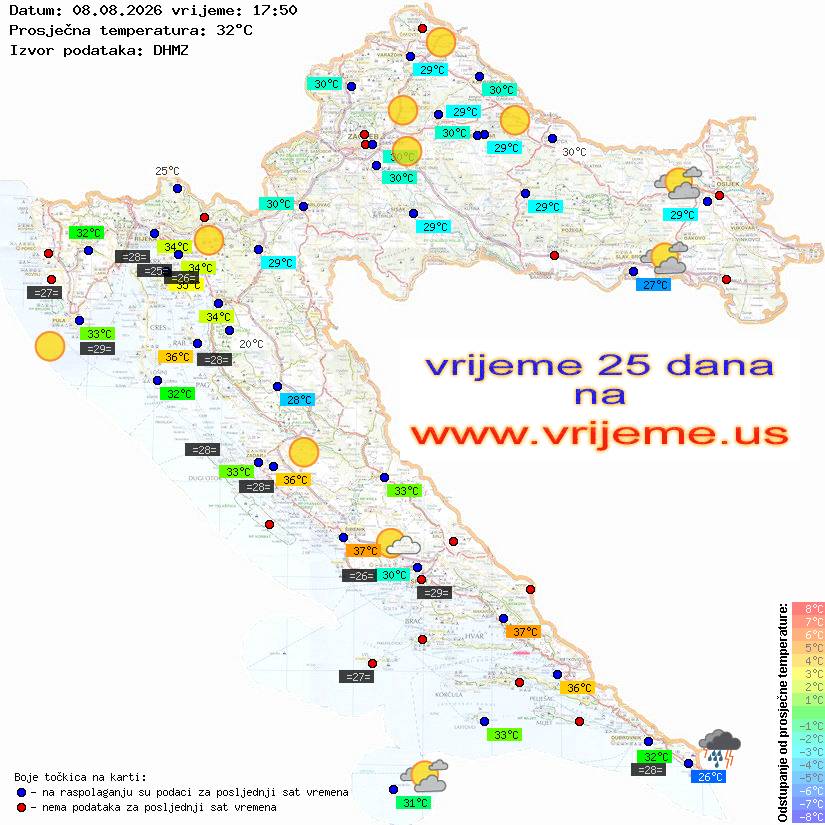 Vrijeme danas