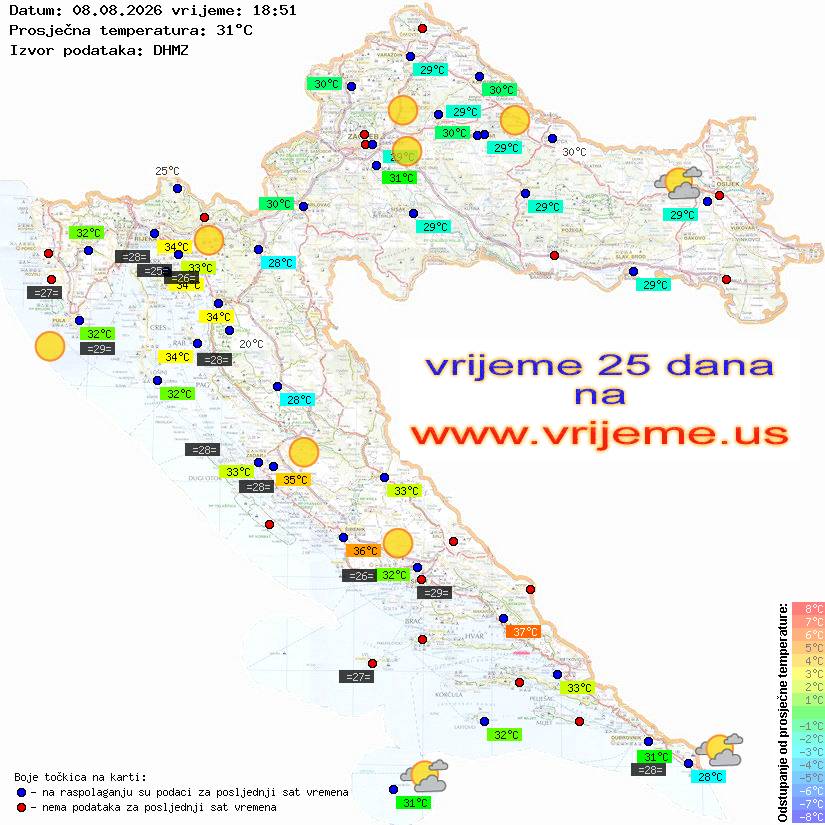 Vrijeme danas