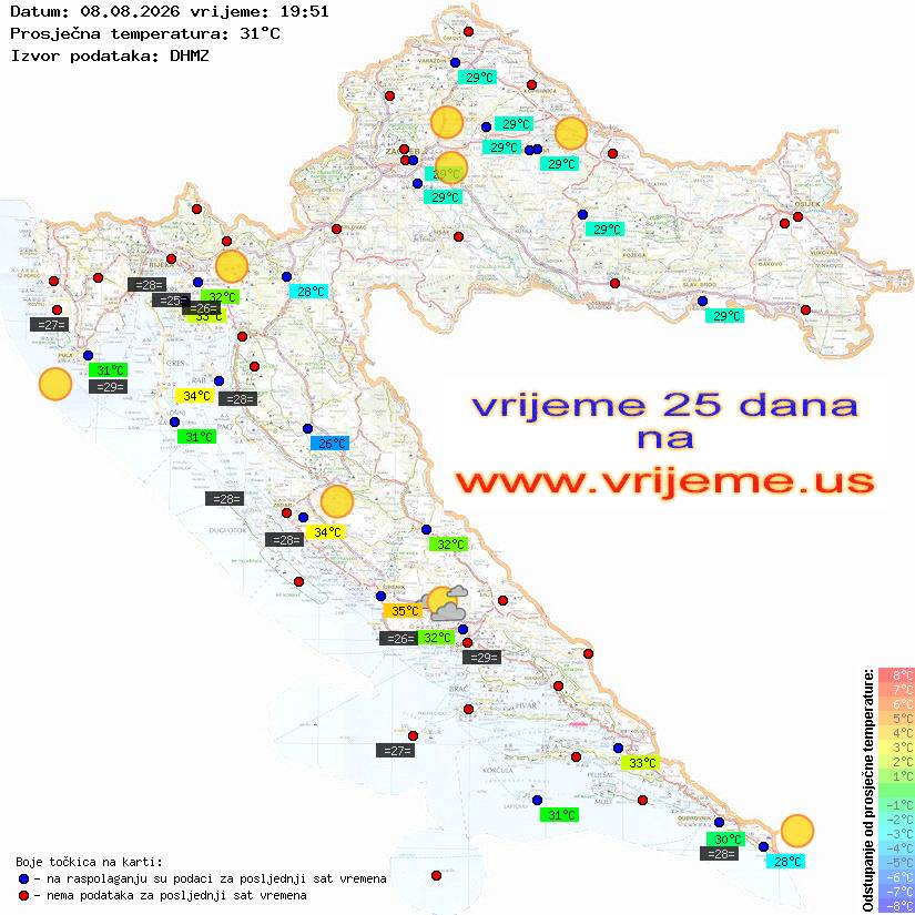 Vrijeme danas