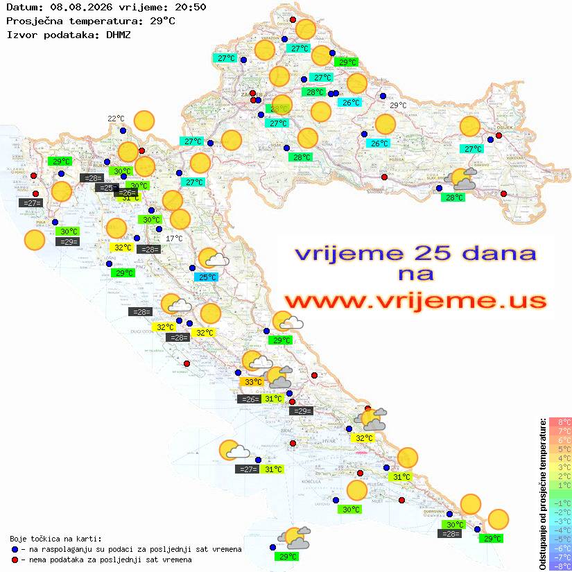 Vrijeme danas