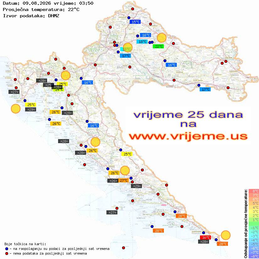 Vrijeme danas