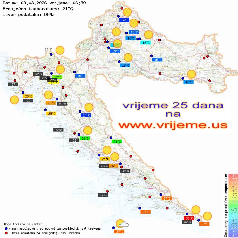 Vrijeme danas