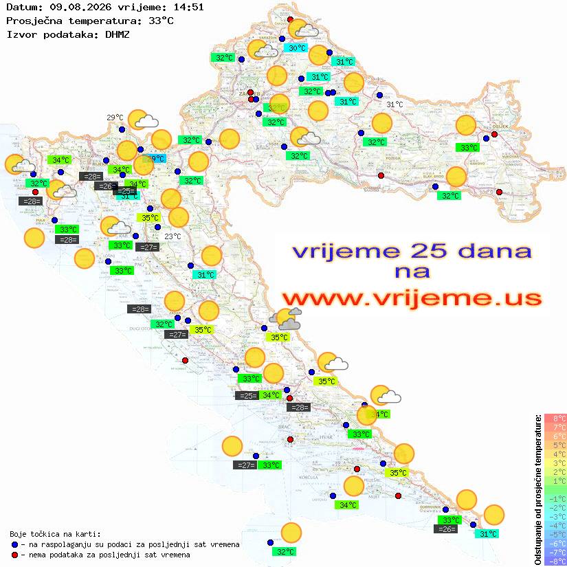 Vrijeme danas