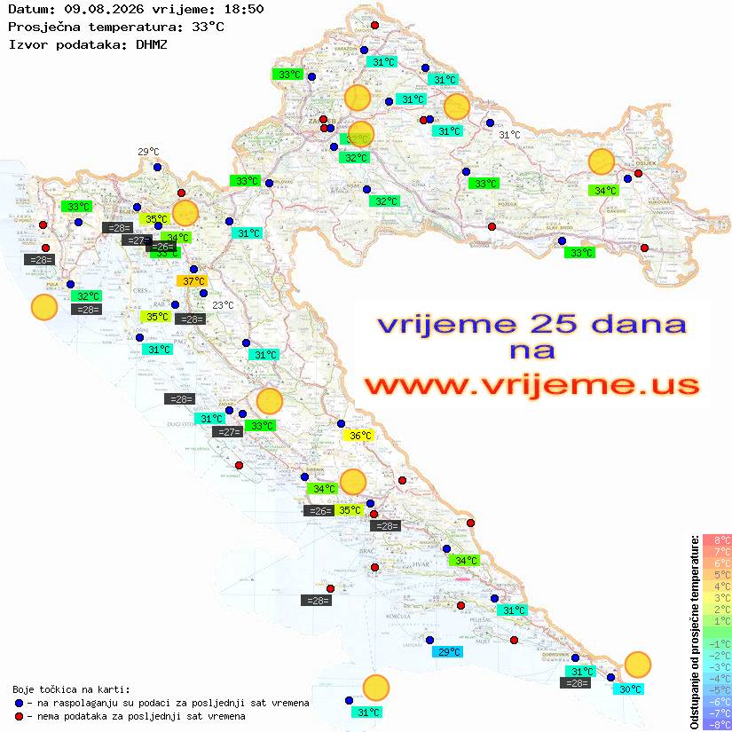 Vrijeme danas