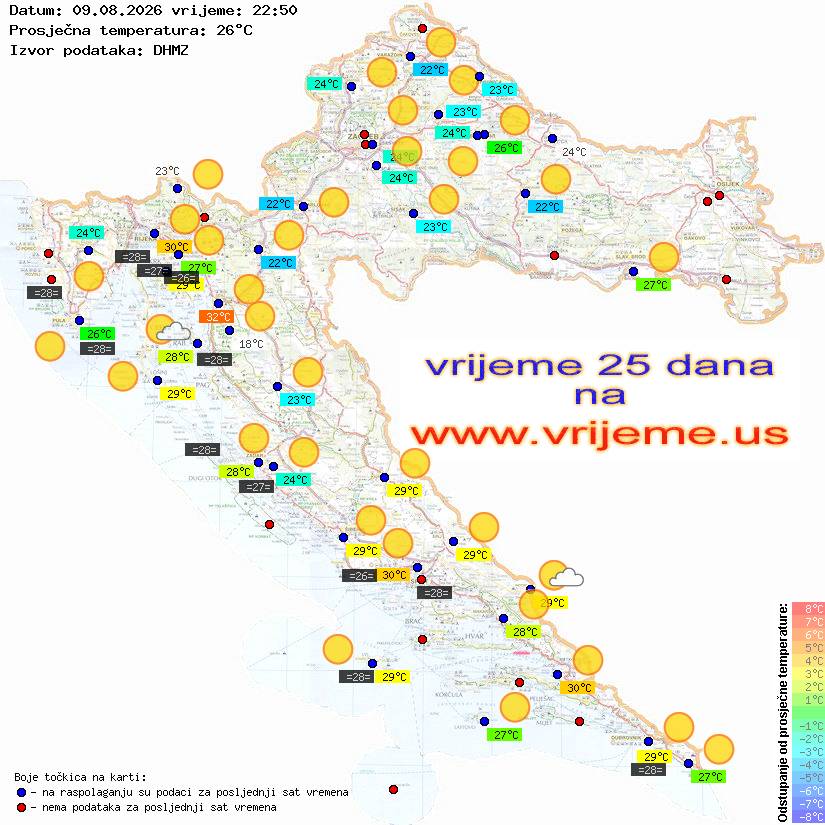 Vrijeme danas