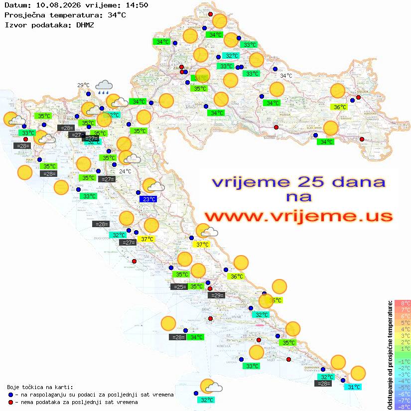 Vrijeme danas