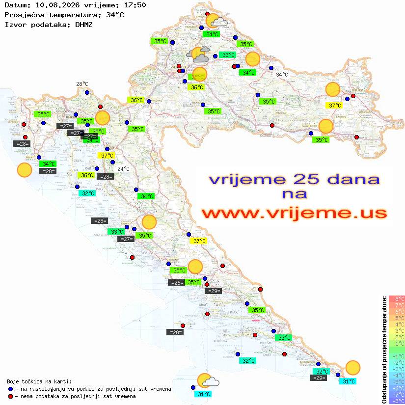 Vrijeme danas