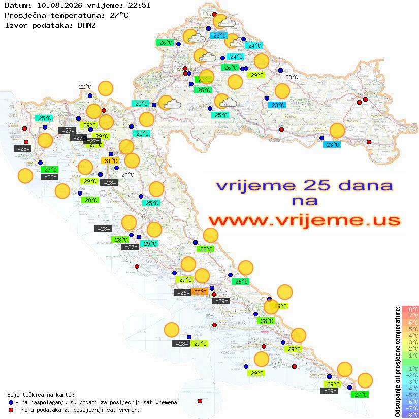 Vrijeme danas